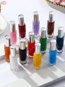 1 件隨機顏色精緻苦瓜形噴霧香水瓶,帶螺旋蓋和電化學鋁噴嘴,香水霧化器用化妝品空瓶 - 彩色 - 查看 7