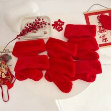 1pc Cartoon Lion Shaped Plush Scarf For Baby, Boys And Girls, Suitable For Winter And Daily Use On New Year And Festival Celebration - Multicolor - View 7