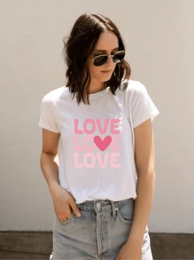 Women T-Shirts - 白色 - 查看 1