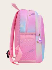 Màu sắc thay đổi dần Phim hoạt hình đáng yêu Thiết kế phi hành gia Trẻ em Ba lô - Nhiều màu - Xem 5