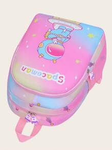 Màu sắc thay đổi dần Phim hoạt hình đáng yêu Thiết kế phi hành gia Trẻ em Ba lô - Nhiều màu - Xem 4