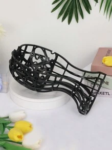 便攜式假髮頭架支架髮型設計展示假髮架帽子架適用於所有假髮和帽子美容配件 - 黑色 - 查看 7