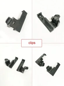 1 件裝嬰兒袖珍嬰兒車腳凳相容於 Gb Pockit 3s 3q 系列,附固定扣和螺栓,可折疊,可diy - 黑色 - 查看 7