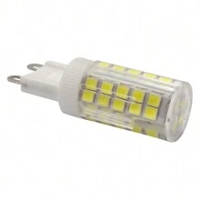WeiXuan G9/g4 Led燈泡,暖白色3000k /白色6000k,5w,360°照射角度,不可調光,無閃爍,雙插g9 / G4燈座,適用於吊燈家居照明(10入裝) - 白色 - 查看 6