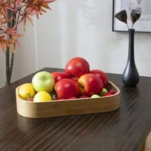 竹方托盤,非常適合在廚房、臥室、婚禮、派對上盛裝零食、水果、甜點、飲料,可在多種場景下重複使用 - 顏色 - 查看 3