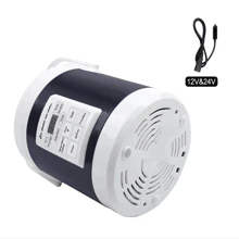 12v 24v迷你車載電鍋1.6l車載卡車電動湯粥煮飯機蒸籠保溫器快速加熱便當盒 - 藏蓝色 - 查看 2