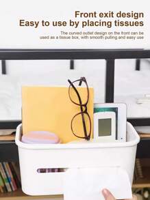 1 件學生床頭籃、宿舍手機收納架、小掛架、上/下舖收納籃 - 白色 - 查看 5