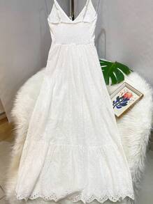 Women Dresses - 白色 - 查看 2