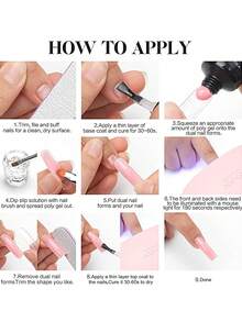 Poly Nail Gel,15ml亮粉紅色凝膠美甲延伸壓克力凝膠琉璃凝膠3d成形工具,時尚美甲設計長效且易於使用,適用於家用 Diy美甲用品 - 粉色 - 查看 6