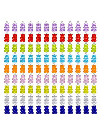 3d キャラクター ペンダントトップ 犬 レジン 10/30/100 個入り アクセサリー 手作り アクセサリーパーツ