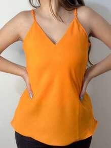 Women Blouses - 橘色 - 查看 3