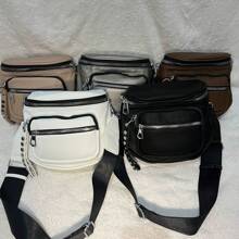 Women Shoulder Bags - Silver - View 2
