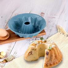 1pc 8-Inch Mushroom Shaped Silicone Cake Mold, Ideal For Birthday Cake, Steamed Rice Cake, Baked Cake, Easy To Demould And Bake - Light Grey - View 3