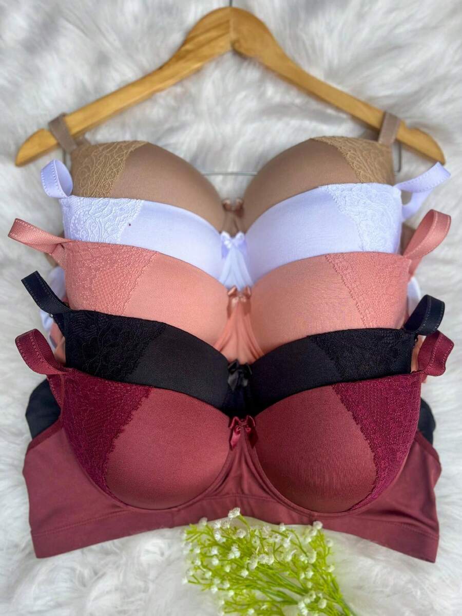 Plus Size Bras & Bralettes - 彩色 - 查看 1