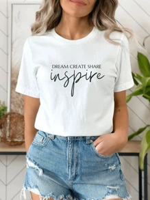 Women T-Shirts - trắng - Xem 1