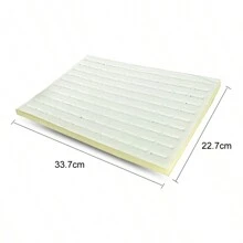 100 Slots Ring Display Mat Ring Storage Props Jewelry Tray Inner Liner Jewelry Box Insert Pad DIY Sponge Mat 33.5*22.5*1cm - White Leather - View 13
