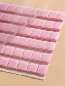 48入組粉色指甲黏著膠泥,用於指甲提示支架顯示,可重複使用修復黏土粘性手工藝品工具 - 粉色 - 查看 6