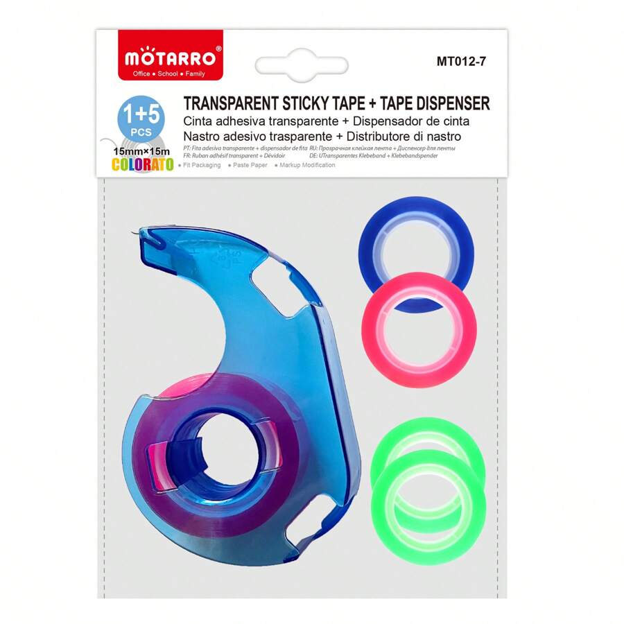 Motarro* Tape Dispenser - Multicolor - View 1