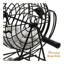 Bingo Table Game Tombola Metal Chips Party Cards 246 Pcs - White - View 7