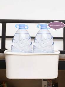 1 件學生床頭籃、宿舍手機收納架、小掛架、上/下舖收納籃 - 白色 - 查看 4