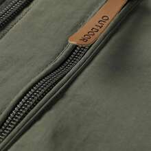 Chaqueta de trabajo para hombres, a prueba de viento e impermeable, ropa deportiva, cortavientos para exteriores - Verde militar - Ver 7