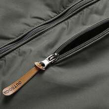 Chaqueta de trabajo para hombres, a prueba de viento e impermeable, ropa deportiva, cortavientos para exteriores - Verde militar - Ver 6