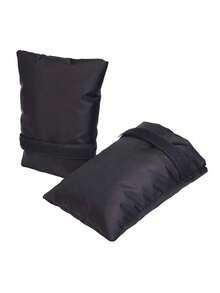 1pc 戶外冬季防水牛津布水龍頭防凍保護套 - 黑色 - 查看 8