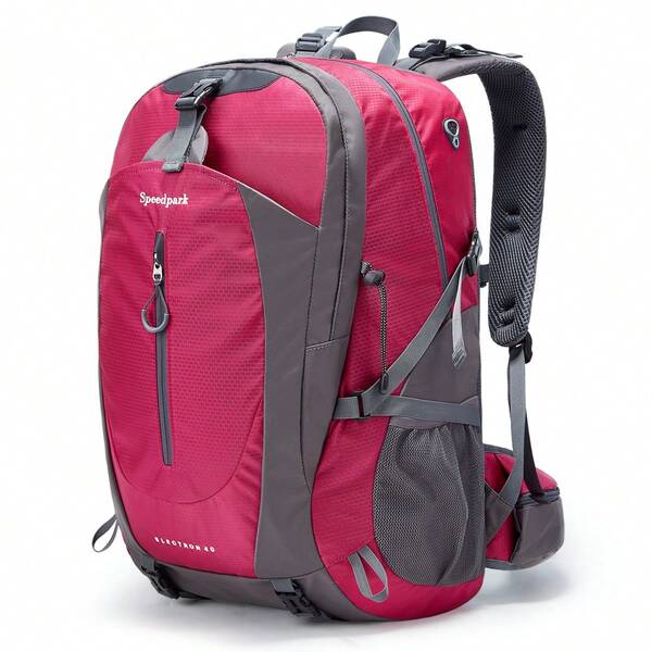 Hiking Backpack 40L Waterproof Hiking Daypack With Rain Cover, Outdoor