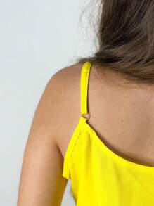 Women Blouses - Yellow - View 4