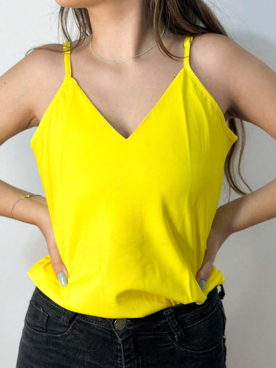 Women Blouses - Yellow - View 1