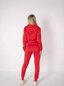 Conjunto Pants Deportivo Para Dama - Rojo - Ver 4