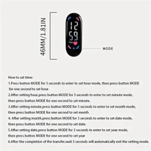 1 szt. Cyfrowy inteligentny zegarek na bransolecie LED z ekranem dotykowym, wyświetlaczem daty, styl dla par, sportowy design, światło nocne i wodoodporność, odpowiedni do codziennego noszenia