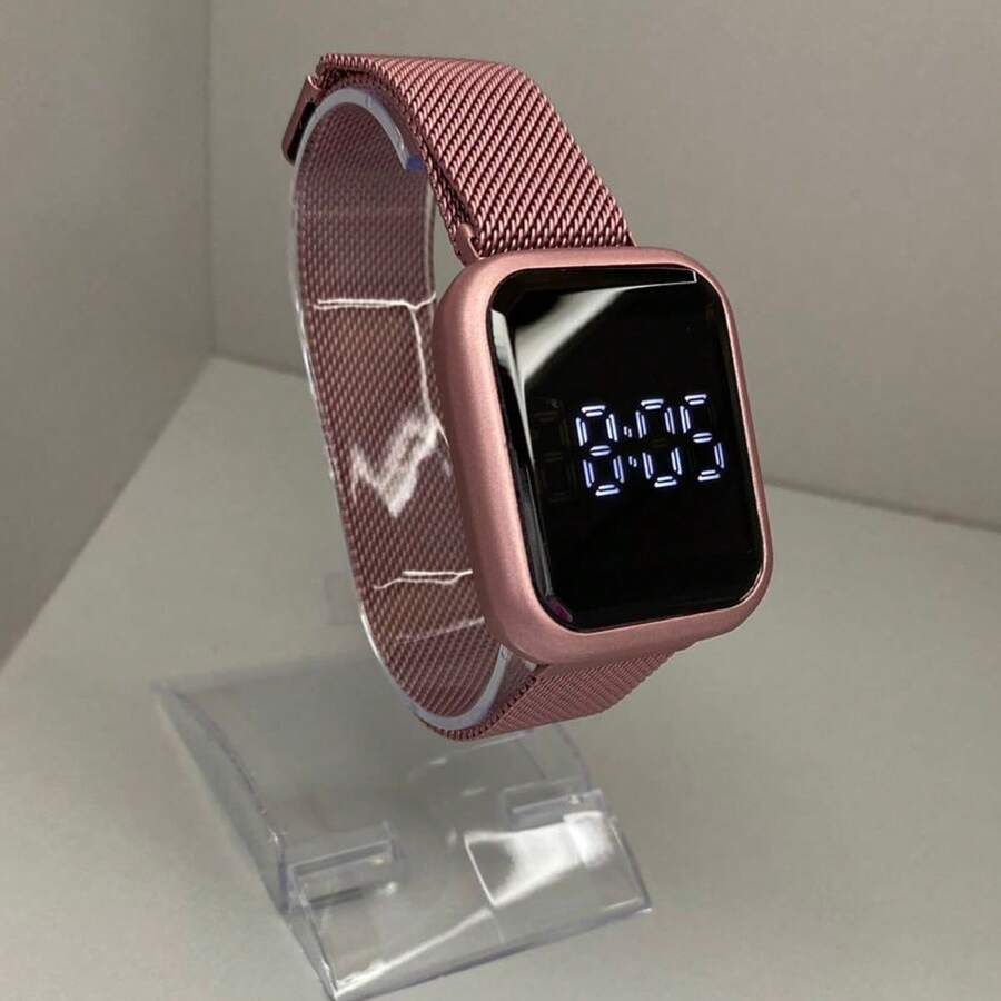 ZOEA TOUCH DIGITAL MAGNET WATCH FOR LADIES AND MEN - Khaki - View 1