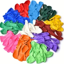 10 Pièces, Ballons De Couleurs Différentes, Ballons Mats De 5 Pouces (12,7 Cm), Ballons En Latex De Couleur Vive Pour Enfants Anniversaire Baby Shower Mariage Décorations De Ballons De Fête Colorés Multicolores