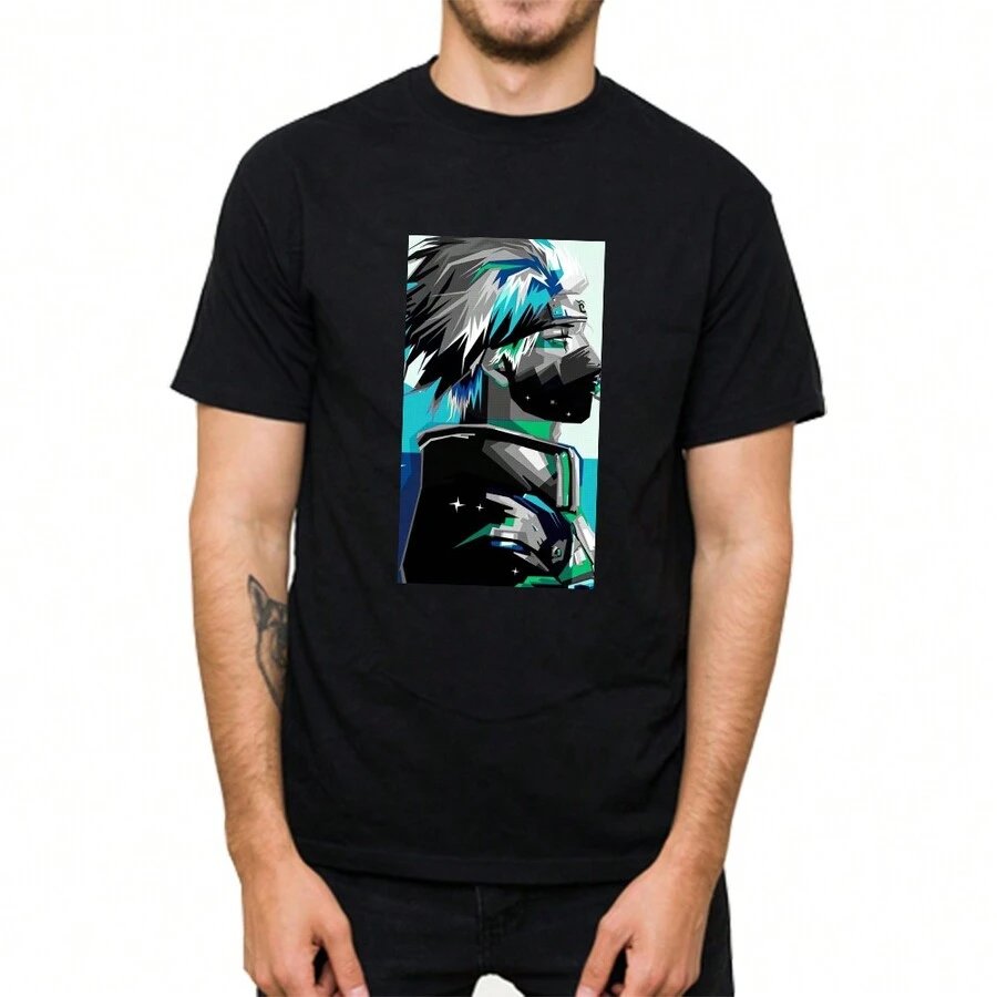 Men T-Shirts - 黑色 - 查看 1