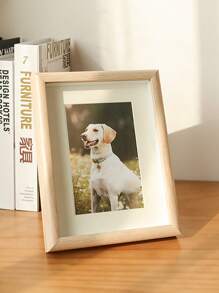 1入3d空心木質相框附桌上和壁掛選擇 - 彩色 - 查看 1