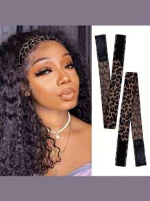 豹紋假髮髮箍 - 咖啡棕 - 查看 1