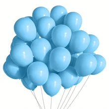 10 Pièces, Ballons De Couleurs Différentes, Ballons Mats De 5 Pouces (12,7 Cm), Ballons En Latex De Couleur Vive Pour Enfants Anniversaire Baby Shower Mariage Décorations De Ballons De Fête Colorés Multicolores