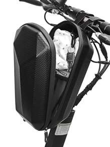 Hard Shell Eva Waterproof Handlebar Bag For Electric Scooter, Folding Bicycle, Balance Bike - Black - View 1