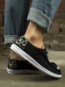 Women's Casual Sports Shoes, Comfortable And Lightweight, Suitable For Daily Wear, Flat Heel, Four Seasons Available, Multicolor Shoelace