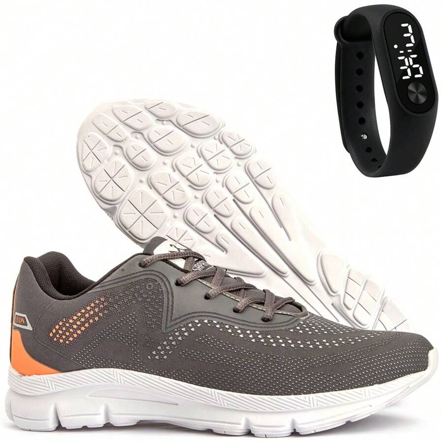 Men Sneakers - trái cam - Xem 1