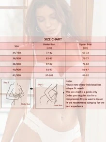 FINETOO 1 件装无缝钢圈肩带纯色文胸 - 白色 - 查看 7