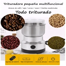Electric Coffee Grinder Stainless Steel Grinder - Silver - View 2
