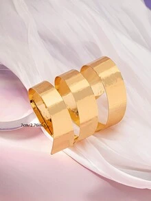 Đúng mốt Xoắn ốc Mở Cánh tay - Vàng - Xem 5