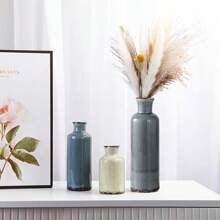 3 件套陶瓷花瓶套裝,適用於農舍波西米亞家居裝飾的花瓶,適用於廚房、臥室、辦公室、客廳、浴室、架子中心餐桌裝飾的波西米亞花瓶 - 彩色 - 查看 3