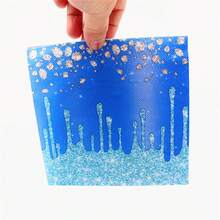 60入組藍銀桌具套裝,包含7''和9''晚餐甜點盤、午餐餐巾,適用於公主銀閃閃生日派對用品、婚禮、茶會、周年慶典、嬰兒派對桌面裝飾 - blue silvery - 查看 10