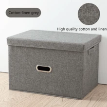 1 Piece Storage Box Extra Large Drawer Style Clothes Storage Box Foldable Clothing Organizer Wardrobe Storage Box - Brown - View 5