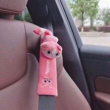 1 件裝汽車安全帶肩套,可愛卡通汽車配件,加厚肩墊,適合所有季節 - 彩色 - 查看 5