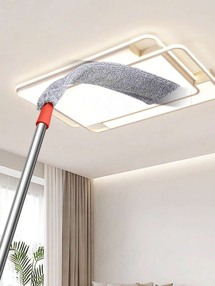 可伸縮的間隙除塵器清潔工具,微纖維塵布長柄可水洗和可伸縮的塵刷,可清潔家電,家具,沙發和冰箱下方 - 彩色 - 查看 1