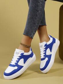 Ladies' Comfortable, Breathable, Slip-Resistant And Lightweight Sports Sneakers In Royal Blue - Royal Blue - View 2